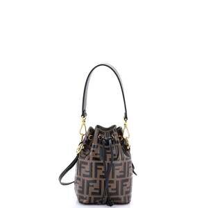 Fendi Mon Tresor Bucket Bag Zucca #257775F14B